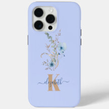 ländliches staubiges Blau Aquarell-Blumenstrauß