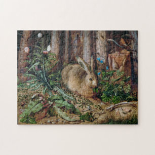 Ländliches Waldkaninchen Puzzle