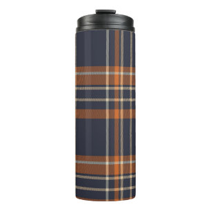 Ländliches Weihnachten/Winterkariert Thermosbecher