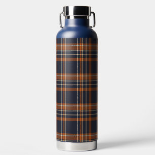 Ländliches Weihnachten/Winterkaromuster Trinkflasche