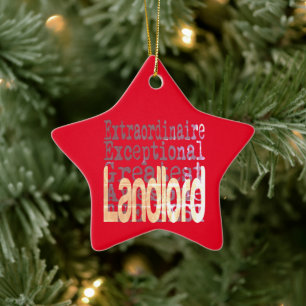 Landlord Extraordinator Keramik Ornament