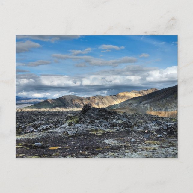 Landmannalaugar #1 postkarte (Vorderseite)