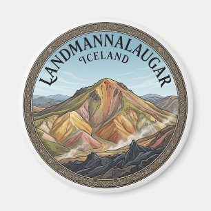 Landmannalaugar Brennisteinsalda Aussichtspunkt He Magnet