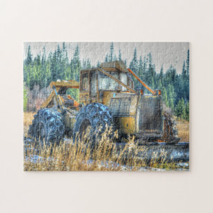 Landmaschinen, Traktoren, Rücken, Landfahrzeug Puzzle