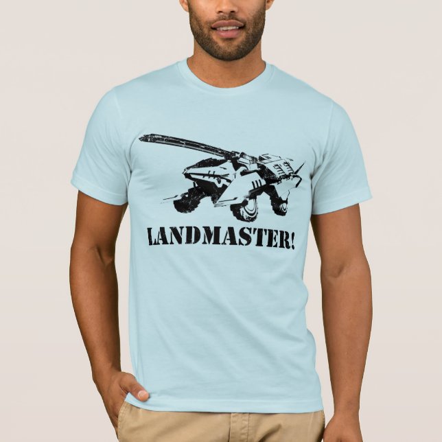 Landmaster! - Heller T - Shirt (Vorderseite)