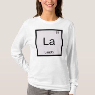Lando Name Chemie Element Periodensystem T-Shirt