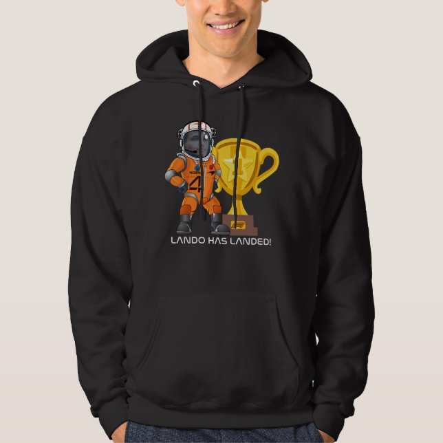 Lando Norris World Champion 2025 Winner Hoodie (Vorderseite)
