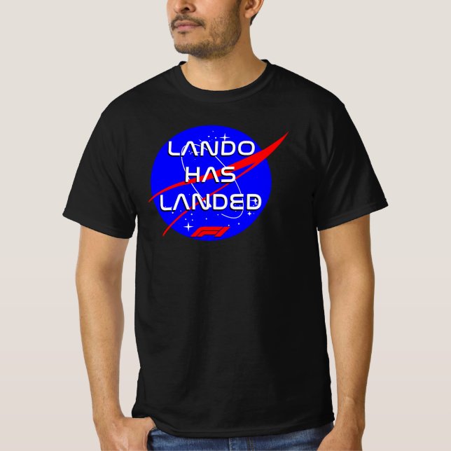 Lando Norris World Champion 2025 Winner T-Shirt (Vorderseite)