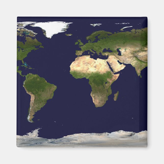 Landoberfläche, flaches Wasser und schattiges Topo Magnet (Vorne)