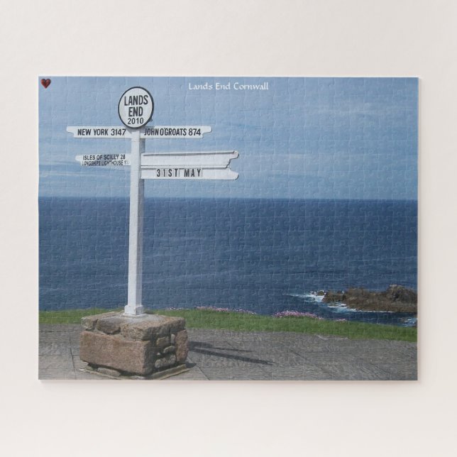Lands End Cornwall Jigsaw Puzzle (Horizontal)
