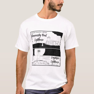 Land's End John o'groats Leuchtturme T-Shirt
