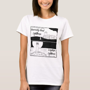 Land's End John o'groats Leuchtturme T-Shirt