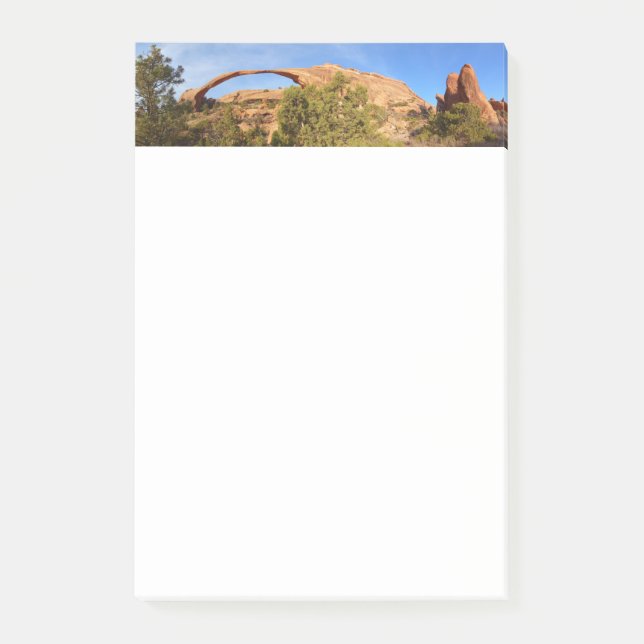 Landscape Arch im Arches National Park Post-it Klebezettel (Vorderseite)