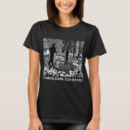 Landscape Art T - Shirt Stanley Park Öko Art Shirt