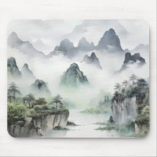 Landscape Asia Malerei Mousepad