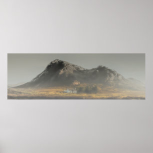 Landscape Buachaille Etive Mhor, Glencoe Schottlan Poster