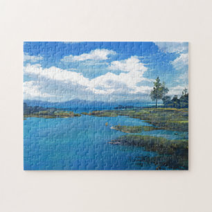 Landscape Custom Art Foto Puzzle