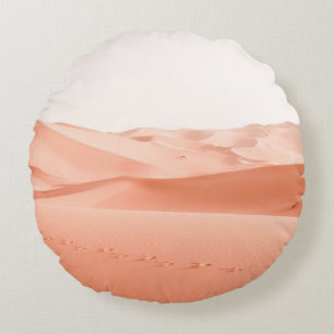 LANDSCAPE-FOTOGRAFIE VON DESSERT RUNDES KISSEN