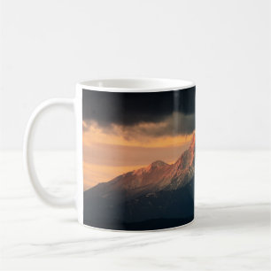 LANDSCAPE-FOTOGRAFIE VON SCHNEEBERGEN UNTER NIMB KAFFEETASSE