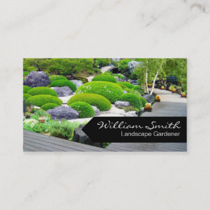 Landscape Gardener Business card Visitenkarte
