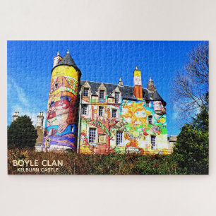 Landscape Kelburn Castle Scotland Boyle Clan Puzzle