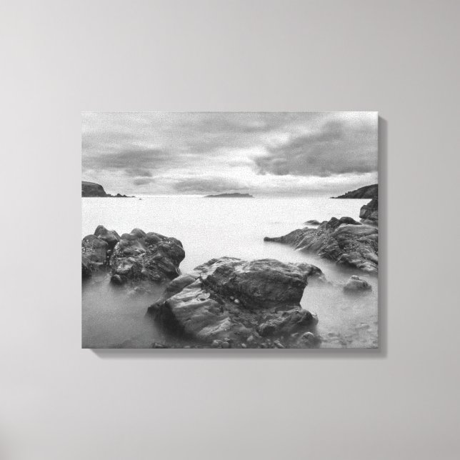 Landscape on West Shetland Leinwanddruck (Vorderseite)