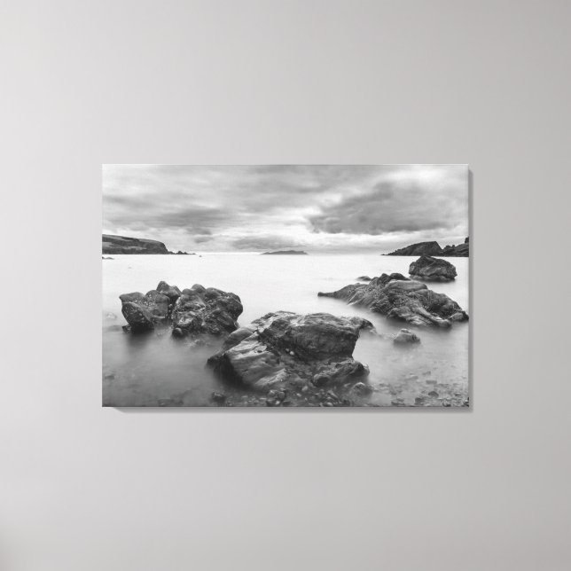 Landscape on West Shetland Leinwanddruck (Vorderseite)