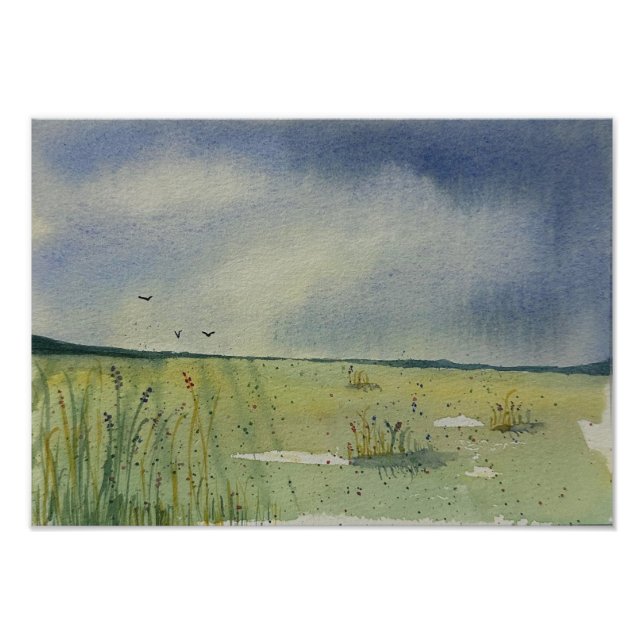 Landscape painting  fotodruck (Vorne)