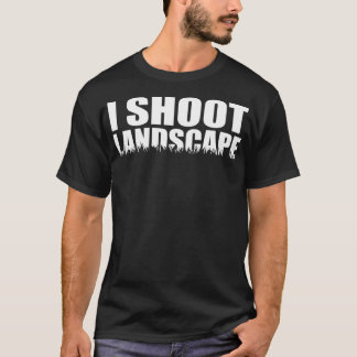 Landscape Photography Gift Photographing Camera Ph T-Shirt