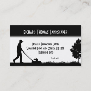 Landscape Service Card Visitenkarte