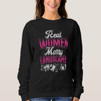 Landscaper Landschaftsarchitektin Ehefrau Ma Sweatshirt