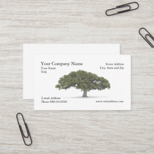 Landscaper Tree Trimmer Business Card Visitenkarte