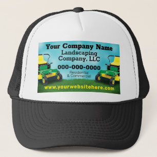 Landscaping Gras Cutting in der Pflege Truckerkappe