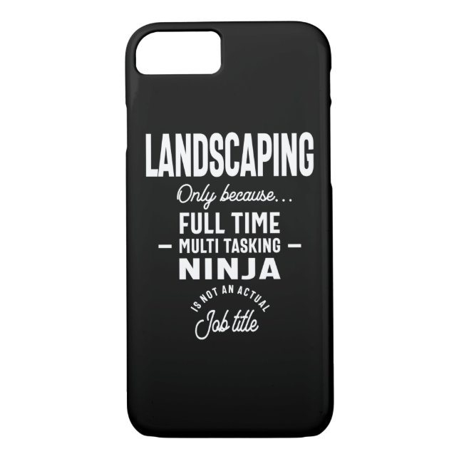 Landscaping Job Title Gift Case-Mate iPhone Hülle (Rückseite)