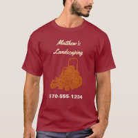 Landscaping Lawn Mowing Business Personalisiert