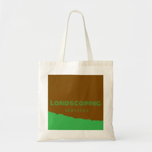 Landscaping Services Tote Bag Tragetasche (Vorne)