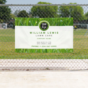 Landscaping von Lawn Care Simple Business-Logos Banner