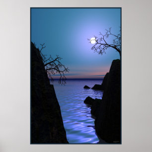 Landschaft 12-217-1 poster
