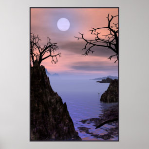 Landschaft 12-218-4 poster