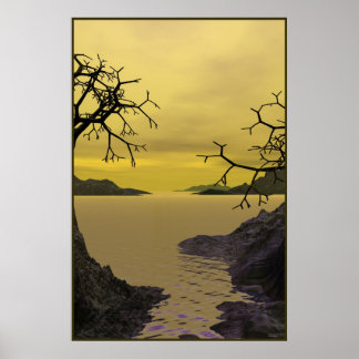 Landschaft 12-219-3 poster