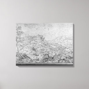 Landschaft, 1553 leinwanddruck
