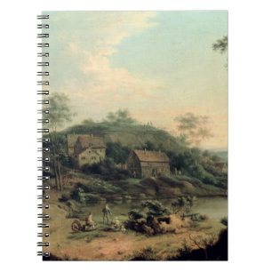 Landschaft, 1758 notizblock
