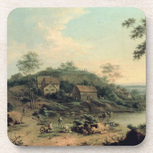 Landschaft, 1758 untersetzer (Vorderseite)
