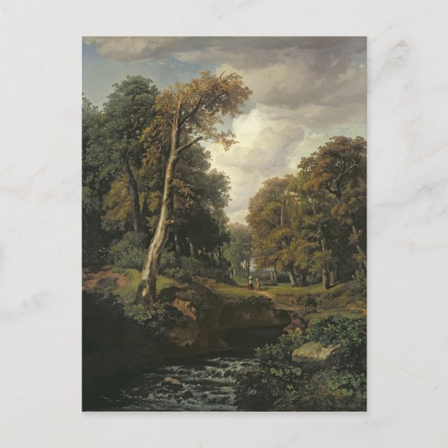 Landschaft, 1850 postkarte (Vorderseite)