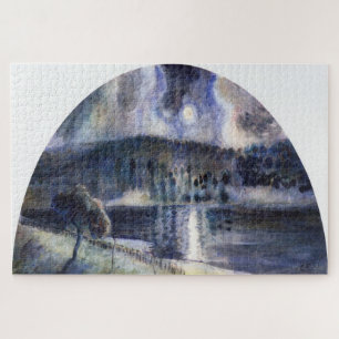 Landschaft (1890) von Camille Pissarro Puzzle