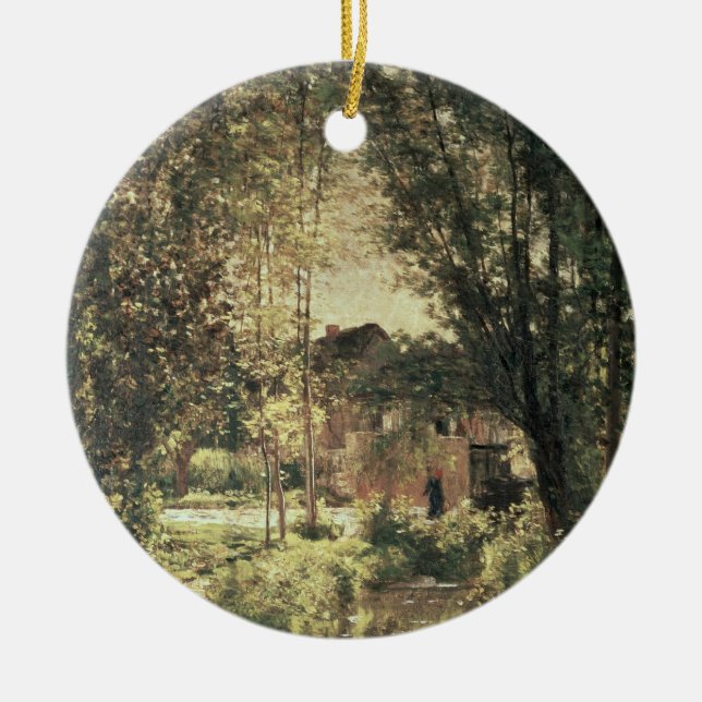 Landschaft 2 keramik ornament (Vorne)