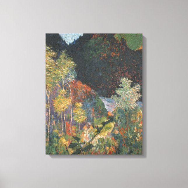 Landschaft 2 leinwanddruck (Vorderseite)