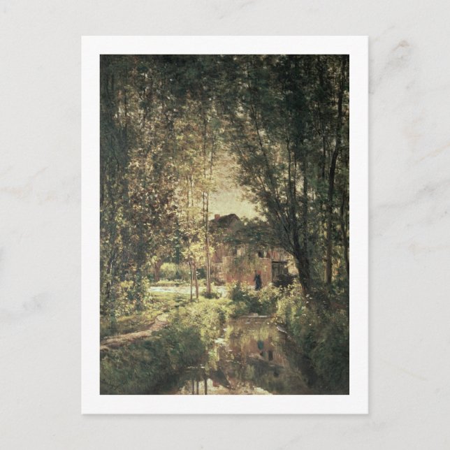 Landschaft 2 postkarte (Vorderseite)