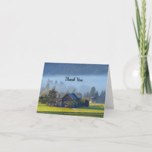 Landschaft 3 Vielen Dank Dankeskarte