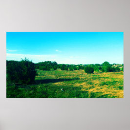 Landschaft #8 poster